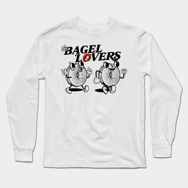 The Bagel Lovers Long Sleeve T-Shirt by DHFJR